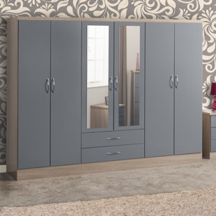 ZIPCODE DESIGN Cascio 6 Door Wardrobe