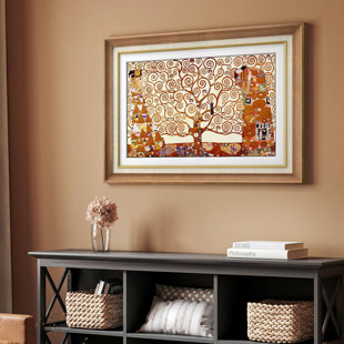 IDEA4WALL Famous Artwork " Tree Of Life By Gustav Klimt "