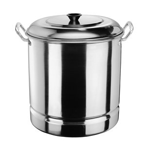 Vasconia 32 Quarts Non-Stick Aluminum Steamer Pot