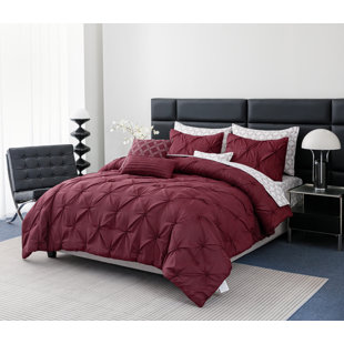 SPIRIT LINEN 8pc/10pc Pintuck Bed-in-a-Bag Set Bedding