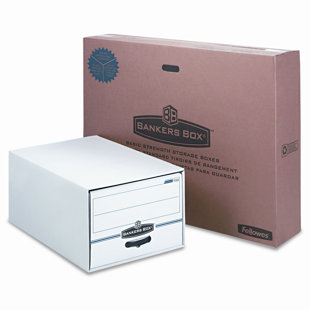 BANKERS BOX® Stor/Drawer File Drawer, Legal, 15-1/2 x 23-1/4 x 10-3/8, White/Blue, 6/Carton