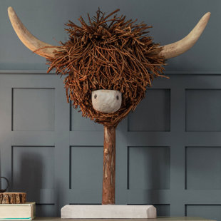 VOYAGE MAISON Highland Cow Decorative Object
