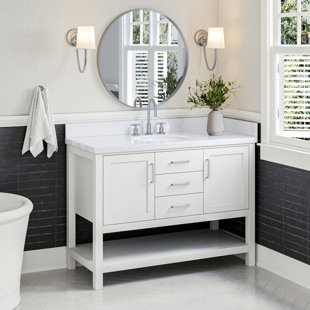 ARIEL BATH Bayhill 48" Single Bathroom Vanity Base Only