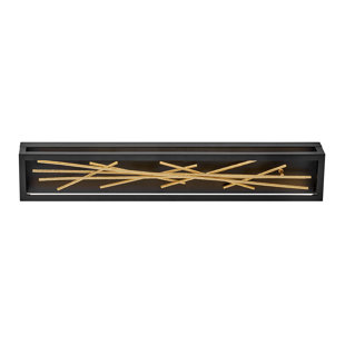 FREDRICK RAMOND Styx Steel LED Flush Mounted Sconce
