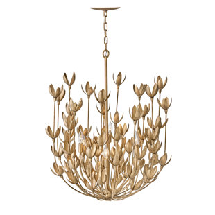 HINKLEY Flora Six-Light Multi-Tier Handmade Chandelier by Lisa McDennon