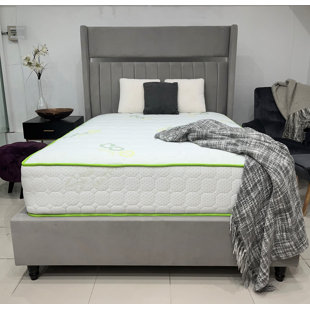 WHITE NOISE Janine Alder Open Coil Eco Mattress