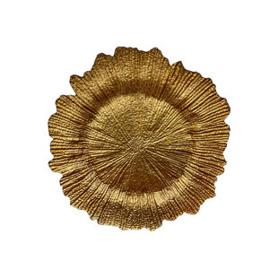 ESSENTIAL DÉCOR & BEYOND, INC Glass Charger (Set of 6)