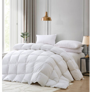 ALWYN HOME All Season Comforter Goose Down and Feathers 650 FB