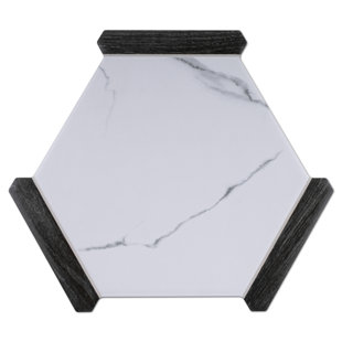 SUPREME TILE Avant Denia Hexagon 9" x 10" Matte Porcelain Wall & Floor Tile