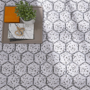 SUPREME TILE Avant Maggiore Hexagon 9" x 10" Matte Porcelain Wall & Floor Tile