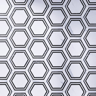 SUPREME TILE Avant Ontario Hexagon 9" x 10" Matte Porcelain Wall & Floor Tile