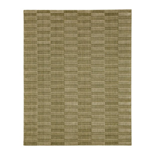 BOBBY BERK HOME Broken Stripe Moss Area Rug