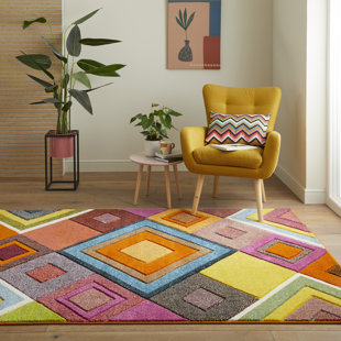 CONCEPT LOOMS Teppich in Orange