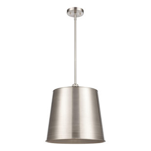 SIGNATURE HARDWARE Risom 3 - Light 15" Wide Pendant