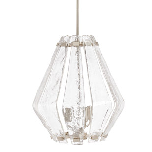 SIGNATURE HARDWARE Haysi 4 - Light 17.5" Wide Chandelier
