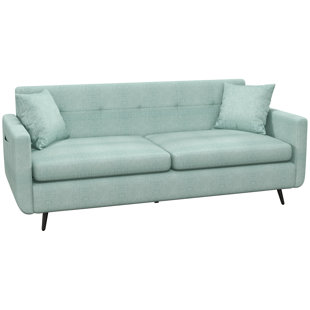 GEORGE OLIVER Belfield 2 Seater Upholstered Loveseat