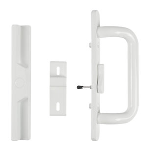 G.A.S. HARDWARE Handle Set for Sliding Glass Patio Doors Replacement Door Repair Off Set Latch