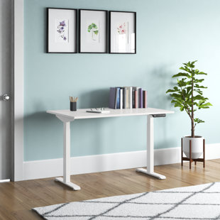 ALFA FURNISHING Adjustable Metal Base Standing Desk