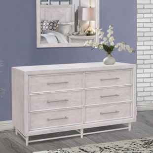 HOKKU DESIGNS Marval Six Drawer Wood Double Dresser