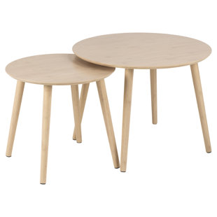 FJØRDE & CO Mcghee Solid Wood 4 Legs Coffee Table