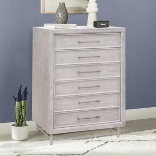 HOKKU DESIGNS Marval Six Drawer Wood Chest