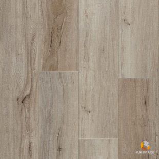 LC Collection 9"W x 60"L x 7mm Thick (20mil wear layer) SPC Vinyl Floor Planks by Golden State Floors
