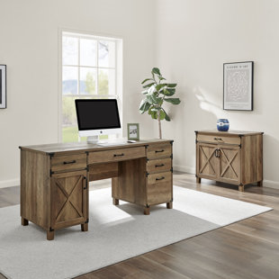 TRENT AUSTIN DESIGN® Nguyen 2 Computer Desk Office Set