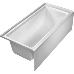 DURAVIT Architec 66" x 32" Alcove Bathtub