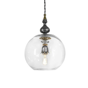 LUNA BELLA Bubble 1 - Light Teardrop Globe Pendant