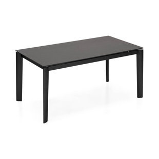 CONNUBIA Lord Table with Extendable Ceramic Top and Metal Legs