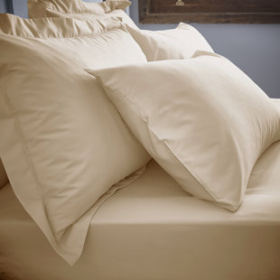 BIANCA COTTON 200 Fäden zählendes Baumwollperkal-Spannbetttuch extra tief