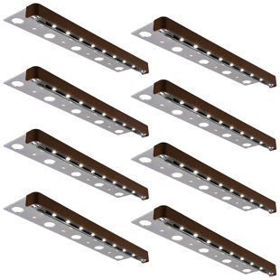 LEDVANS Terrazza LED Low Voltage Pathway Landscape Light for Deck Stair Step (Set of 8)