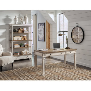 LAUREL FOUNDRY MODERN FARMHOUSE® Braden Rectangular Writing Desk Office Set