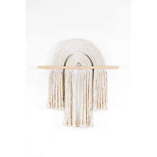 CANDICE LUTER ART + INTERIORS “Kimono” Arch Fiber Wall Hanging