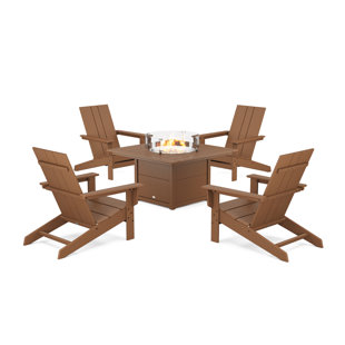 POLYWOOD® X ALLMODERN 4 - Person Outdoor Seating Group