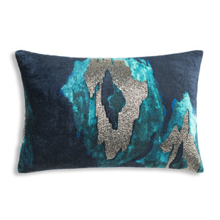 MARIE BURGOS DESIGN Jade Lumbar Pillow Cover & Insert