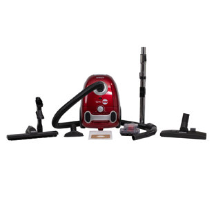 ATRIX INTERNATIONAL Atrix Rebel Red Vacuum with HEPA Filtration