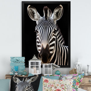 DESIGN ART " Striking Zebra Patterns IV "