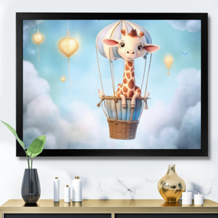 ZOOMIE KIDS " Nursery Adorable Giraffe I "