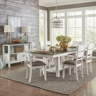 LIBERTY FURNITURE Luz Optional 7 Piece Trestle Table Set