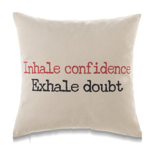 PETERBOROUGH HOME Yoga Cotton Reversible Throw Pillow