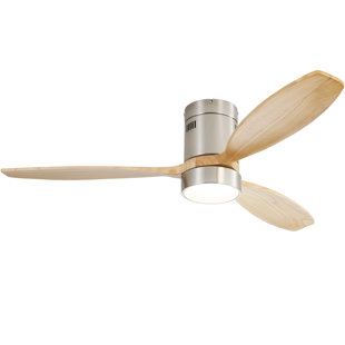 GEORGE OLIVER Nicola 52'' Ceiling Fan with LED Lights