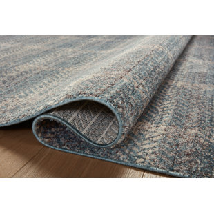 Angela Rose x Loloi Ember Blue / Beige Area Rug