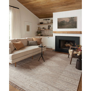 Angela Rose x Loloi Reversible Rivers Lilac / Ivory Area Rug