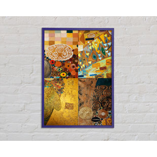 BOHOLIVING Klimt Goldene Regeln - Druck