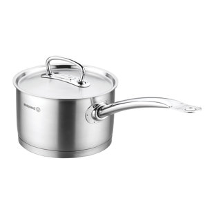 KORKMAZ 4 Quarts Stainless Steel Saucepan