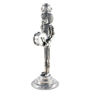 VAGABOND HOUSE 12'' H Pewter Tabletop Candlestick