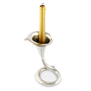 VAGABOND HOUSE 8'' H Pewter Tabletop Candlestick