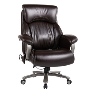 RIMIKING Big and Tall Inflatable Ergonomic Task Chair For Office,500 LBS With Headrest