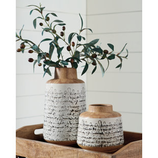 WORLD MENAGERIE Saez Ceramic Table Vase